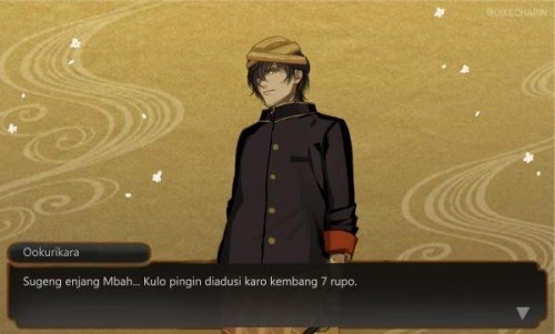 yourfaveisindo's tweet photo. Ookurikara from Touken Ranbu is Indonesian. Additionally, he is Javanese https://t.co/IdtrrbNISl