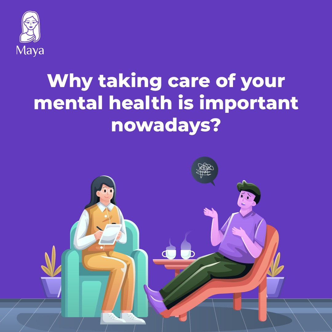 When it comes to mental illness, we tend to ignore the symptoms. This needs to stop! Mental health is as important as physical health and seeking help for mental issues is nothing to be ashamed of. 

You are not alone, Maya is with you❤ 
#Mentalhealth #wellness