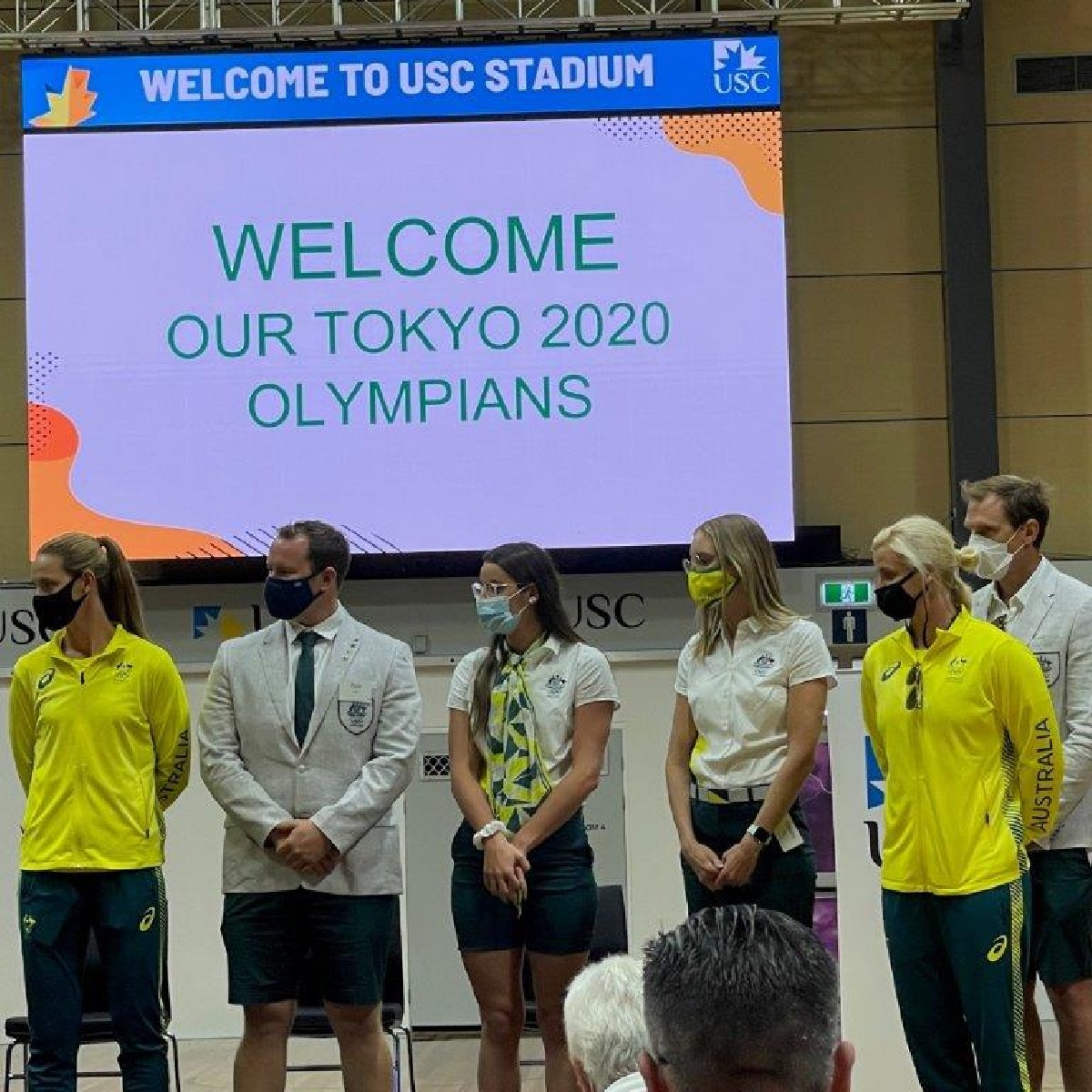AutismTreehouse's tweet photo. Stuart Coward was at USC: University of the Sunshine Coast, Australia last week to help welcome our Paralympics home. https://t.co/aEa71C21Fo