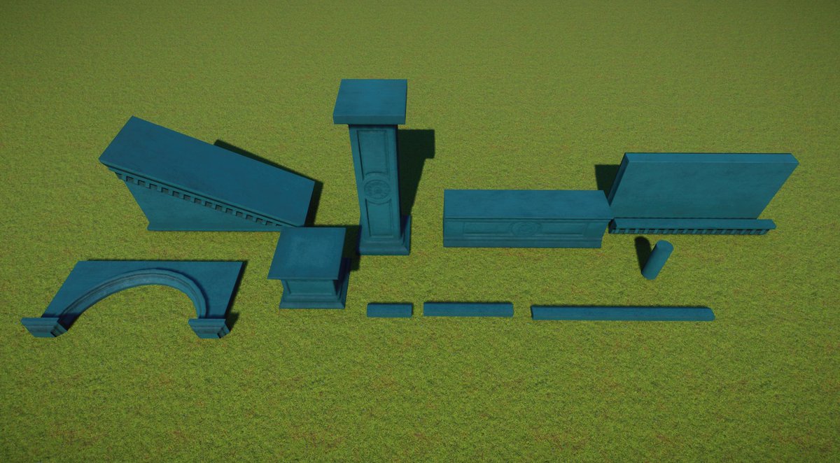 zwed_zoodesign's tweet photo. My favorite part of any @PlanetZooGame update?

@frontierdev sneakily retroactively changing some of the ingame sets to flexicolor sets 👀 Case and point, the limestone set is now completely flexicolor 😱 https://t.co/NJEai0JNFw