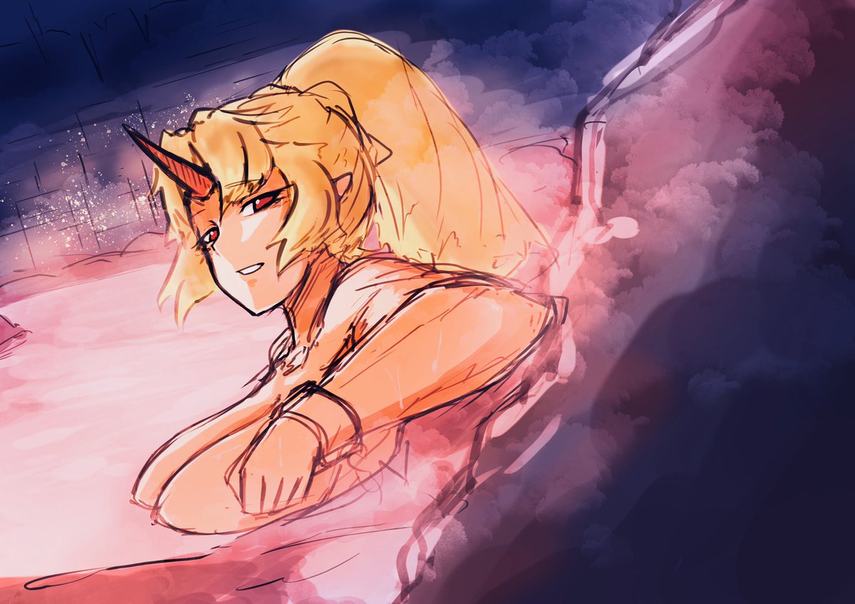 後で手枷外しますね
#東方Project #東方 #イラスト #東方絵描きさんと繋がりたい #絵描きさんと繋がたい #イラスト好きさんと繋がりたい 
ラフにガッツリ色を乗せる癖治さないとなー
と言うかつい塗ってしまう感じ(迷走しながら) 