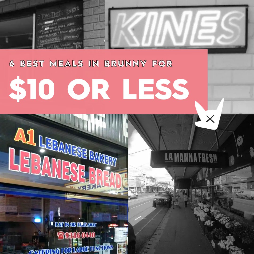 Brunswick_Daily's tweet photo. Delicious and affordable aren't opposites! Brunswick knows this as a fact! We have found the 6 best options for you to grab a meal for $10 or less! Click on the link and sort your lunch for today #cheapeatsmelbourne #brunswicklife #brunswick #foodmelbourne https://t.co/eBzIHvvLig https://t.co/J1FFRuyH3W