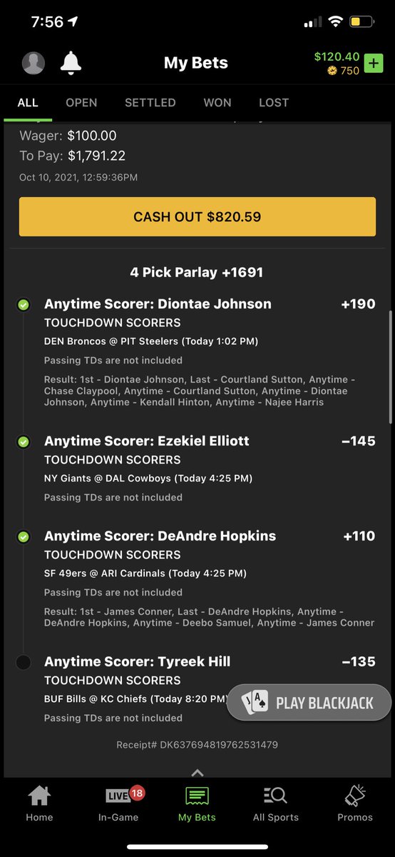 thejaredbaker21's tweet photo. @DKSportsbook  
I’m not fucking leaving! https://t.co/gHHNEfd4v6