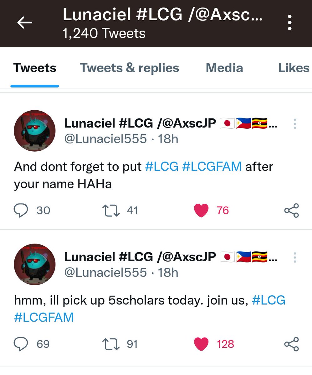 MamaMariaBully's tweet photo. #LCG is getting bigger and bigger.
Never loose hope.
If you really want it,
Invest your time and have patience.
Our boss @Lunaciel555 is just watching, he just pop-out the MAGIC WORD.🌠 Join our Discord. Be one of us🇯🇵🇵🇭 https://t.co/gktkrDOPDe