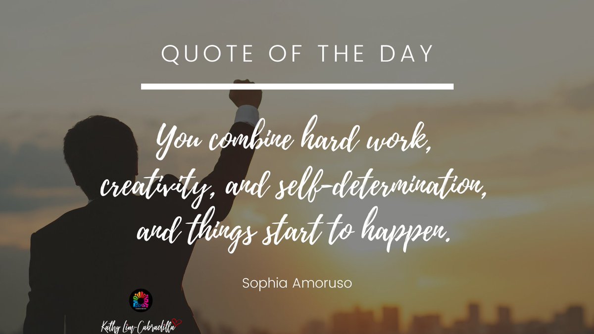 surgesouthluzon's tweet photo. Making things happen implies work hard for what you desire. No dream or goal will be accomplished without work.
#takethefirststep #beavirtualassistant #workingonline #freelancing https://t.co/3ewTlQP8I6