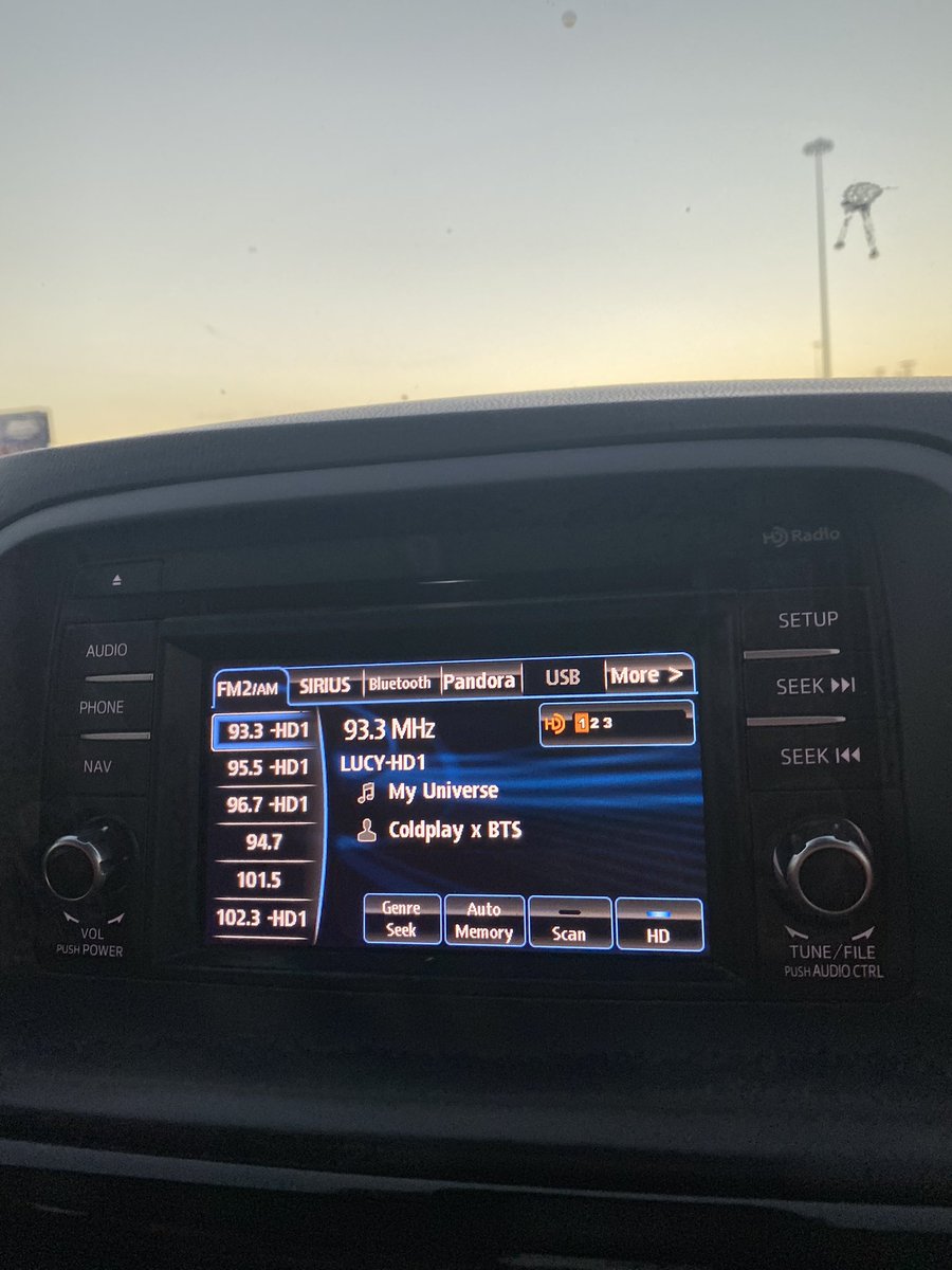 Texan_Native's tweet photo. Thank you ATX’s own @Lucy933Austin for playing @BTS_twt and @coldplay #MyUniverse. Such a great song to close out the weekend! #TXARMY love to hear it! #BTS #BTSARMY #ATX https://t.co/fYyNKyLYvL