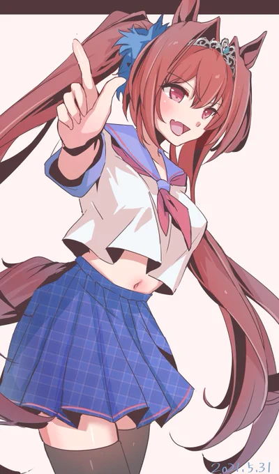 月曜日、気合いいれていくわよ!

#ウマ娘 