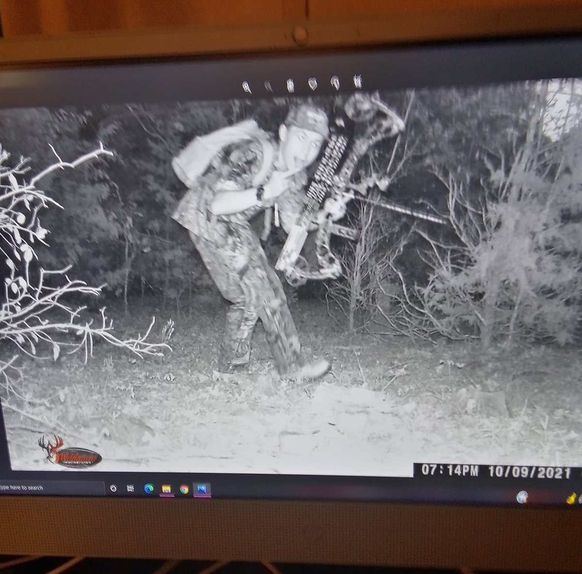 John29602997's tweet photo. When you let your nephew on the lease and he finds your camera. #Arkansas #hinting #bowseason #goldtiparrows https://t.co/UB7o8PjJ5D
