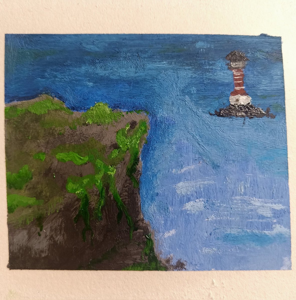 ChaileoPPW's tweet photo. I did the art thing
Oil paints with a little watercolor https://t.co/uk9wwNaAYh