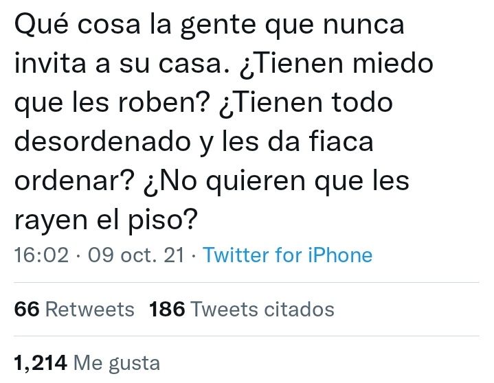se nota que hay gente que nunca sintió vergüenza de clase y ni concibe que pueda existir algo parecido