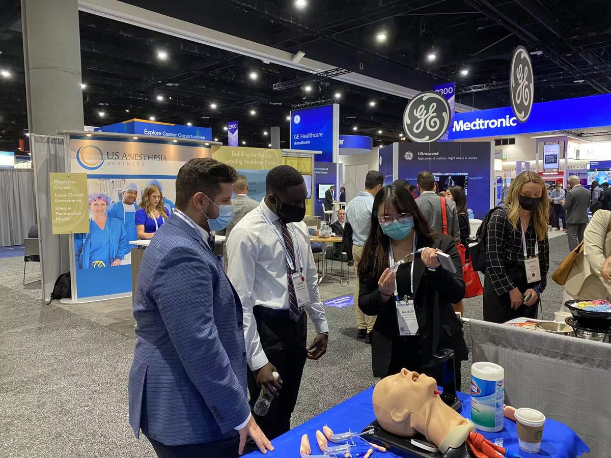 TuorenMedical's tweet photo. The ASA 2021 is held in San Diego Convention Center now. The booth of Tuoren Medical is 2453. Welcome to join us and we will see you there #Medical #ASA #Anesthesiology https://t.co/OLOa90keoP