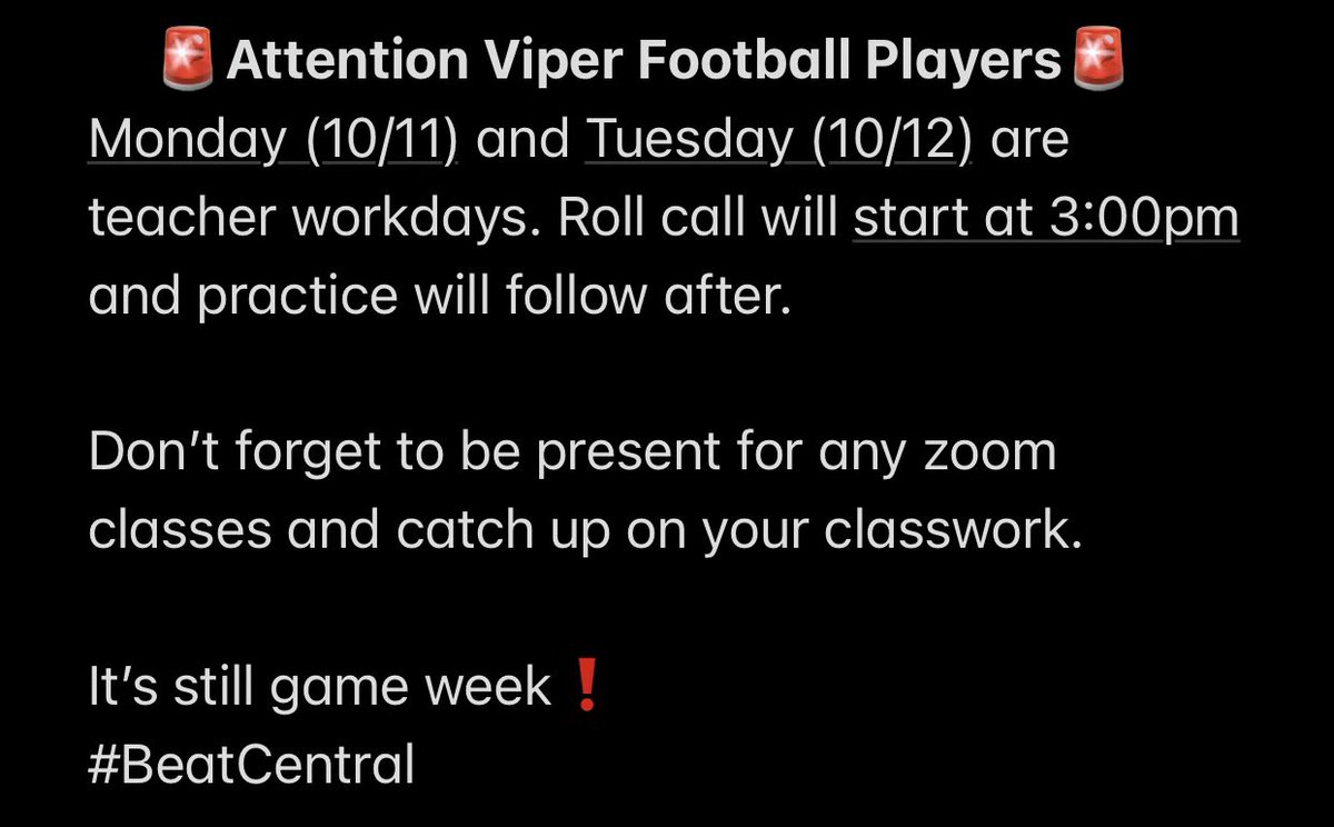 Vance County Vipers Football (@vchsvipersfb) on Twitter photo 