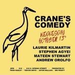Photo by Crane's Comedy Night (@cranescomedy)