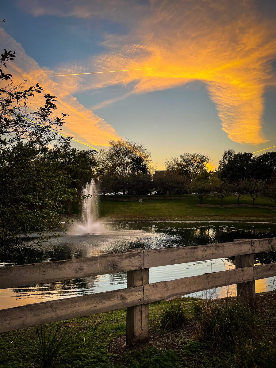 The painted sky ever a reminder that “we do not grieve as those who have no hope” but rather: “We have this hope as an anchor for the soul, firm and secure.” 

May the peace of Jesus rest upon you this night 💜

#FaithIsMadeWholeInCommunity #Galatians6v2
#SunsetRun