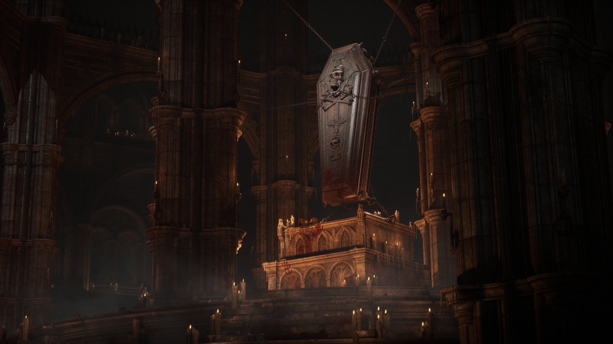 lewin_jared's tweet photo. Hey guys wrapping up an environment I started to celebrate  the best holiday of the year Halloween! Now I have to start an even larger project, my Halloween costume. 🦇

https://t.co/9VIq2QnE4E
#gameart #gamedev #fantasy #UnrealEngine #SubstancePainter #zbrush #Halloween https://t.co/lq1Q7AV7kB