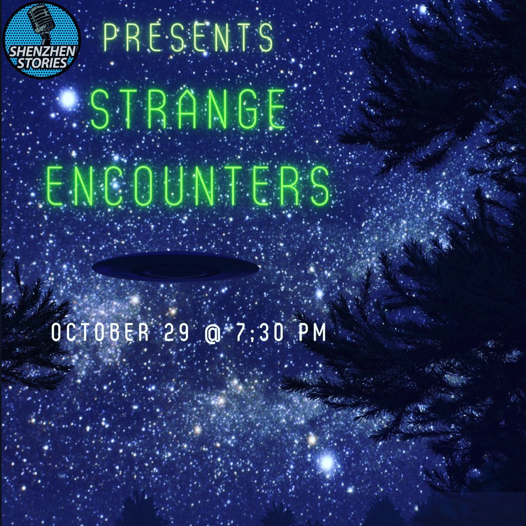 Come get spooky with us at our next live event. If you have a strange tale please contact us. We would love to hear it. Or just come hang out and enjoy. See you then. #szstories #storytelling #strangeencounters #Halloween #🛸