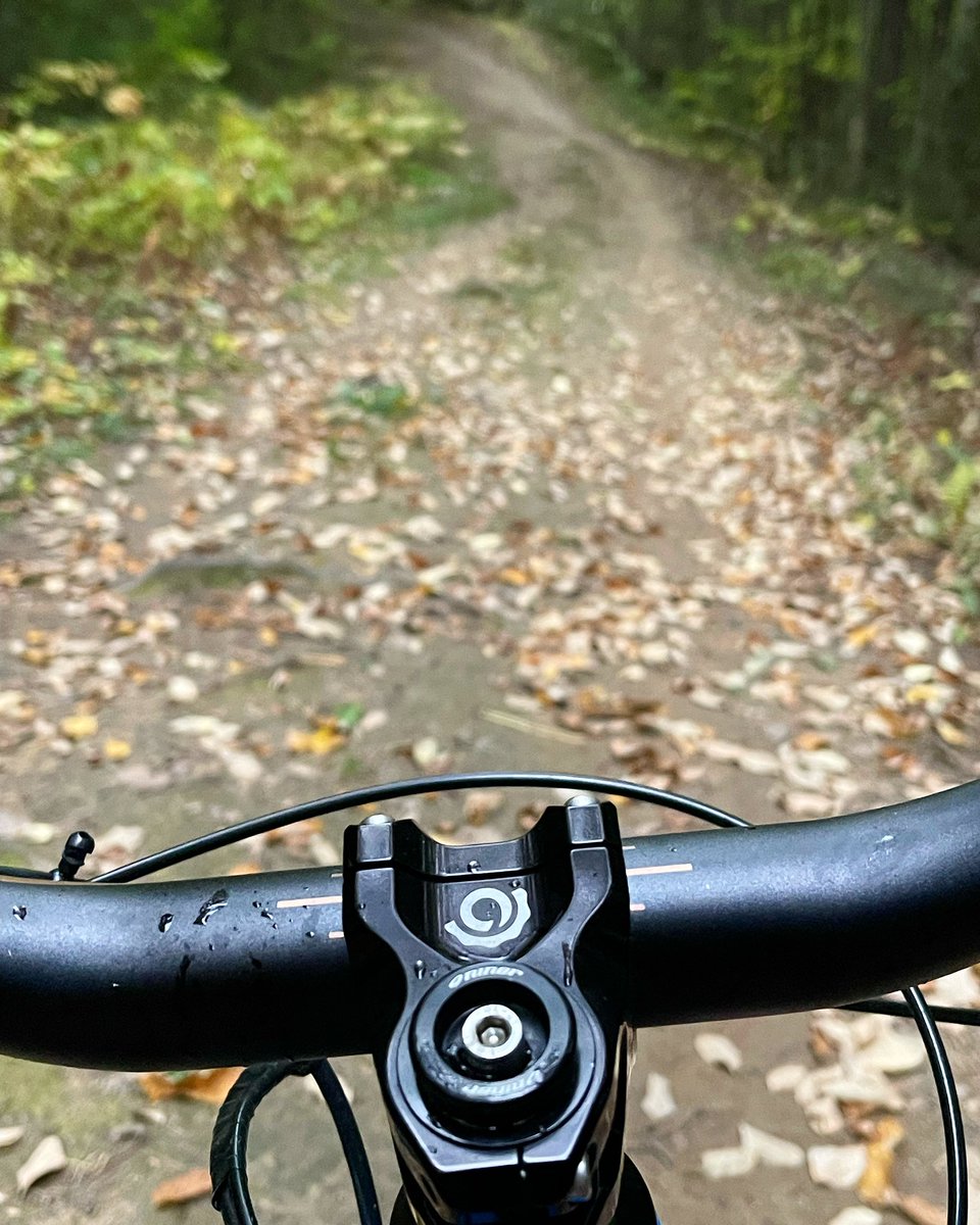 I may be out for cross season. But the Mountain Bike sure was happy. 😬