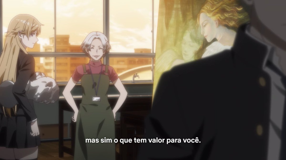 animesinjapan's tweet photo. "Pessoas honestas consigo mesmas fazem artes incríveis". 

(via: Blue Period) https://t.co/rCkr2uJNzZ