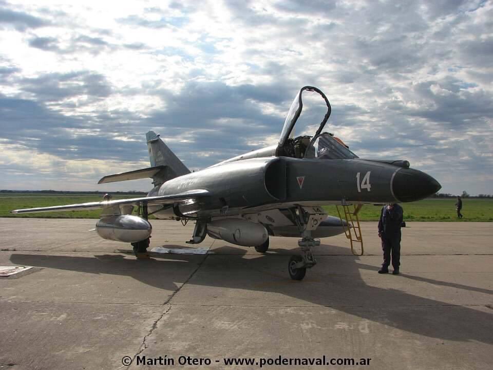 martiniotero's tweet photo. #OTD2007 Operación Mosquito, donde los #SuperEtendard de la #EA32 de la #ArmadaArgentina operaron con la FAA. https://t.co/XAeOGVMvt7