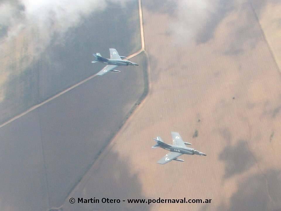 martiniotero's tweet photo. #OTD2007 Operación Mosquito, donde los #SuperEtendard de la #EA32 de la #ArmadaArgentina operaron con la FAA. https://t.co/XAeOGVMvt7