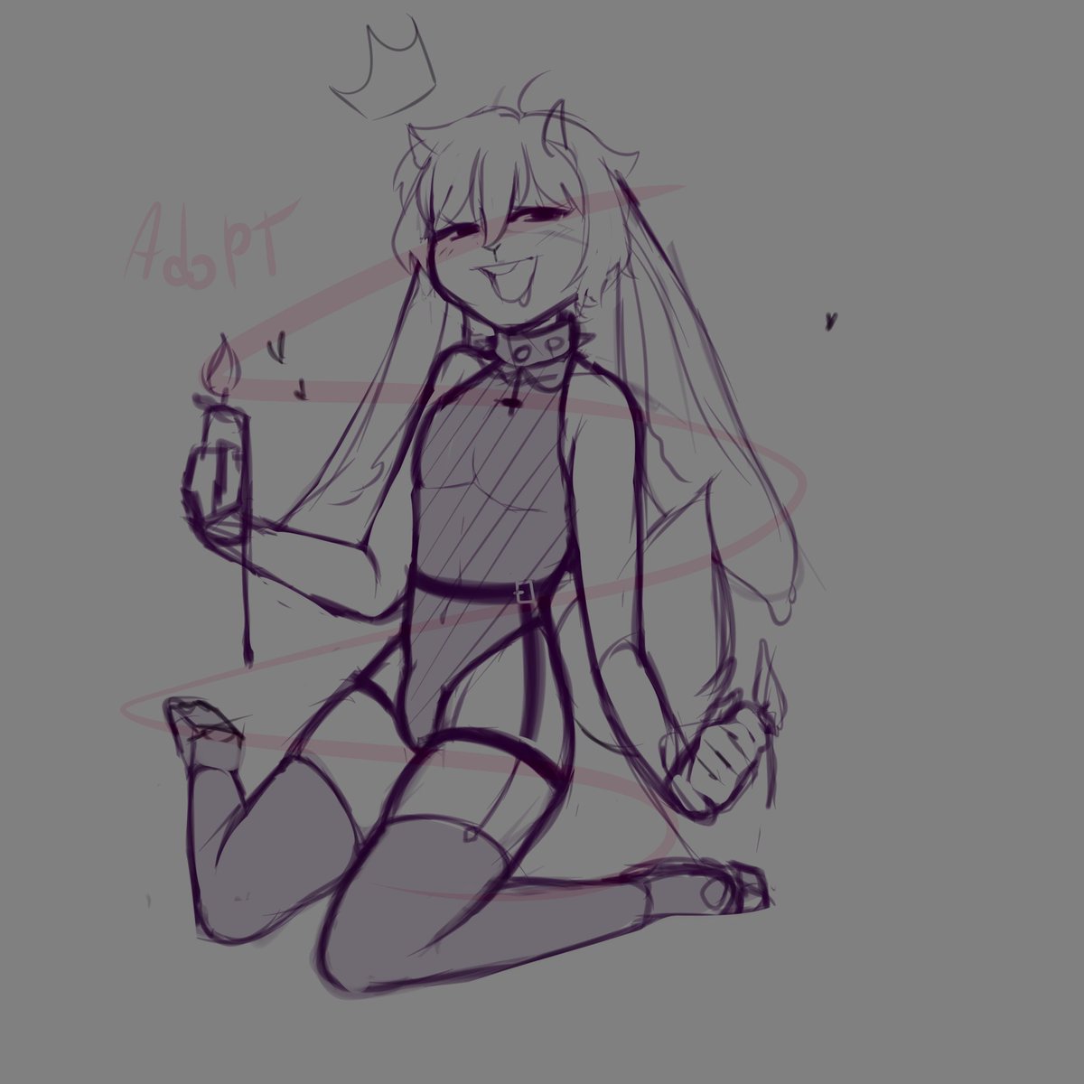 Aritafrog's tweet photo. sketch of a future adopt👀

#femboy #furryart #furrynsfw #furry #furryfandom #furryfemboy https://t.co/b0RadLKFn2