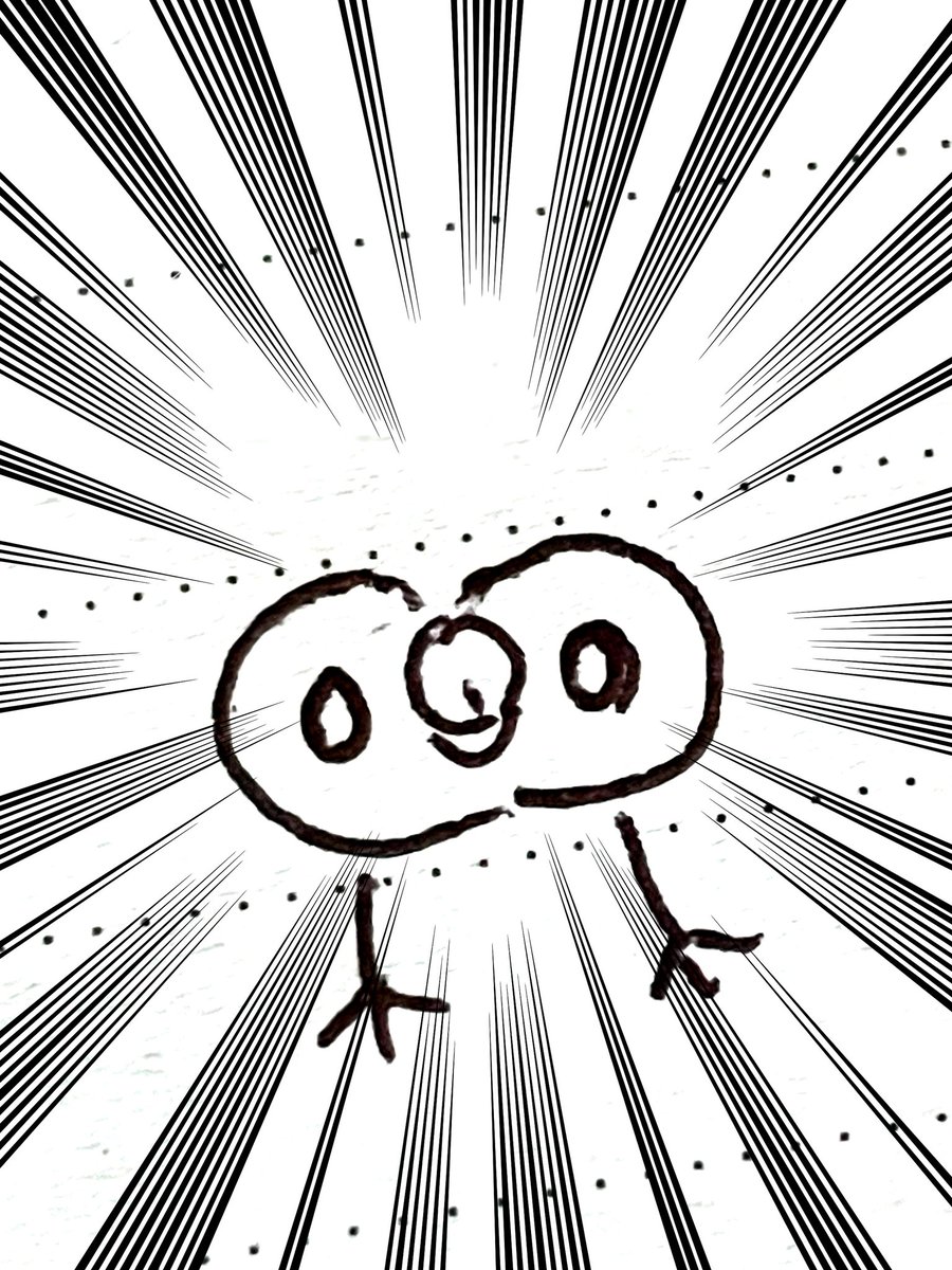 旦那にモクローの描き方のコツ教えてたら足生やされた😂😂😂 