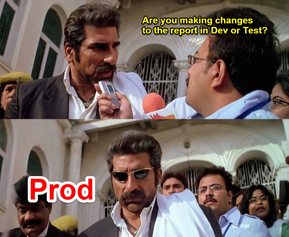 Living on the edge. #PowerBI