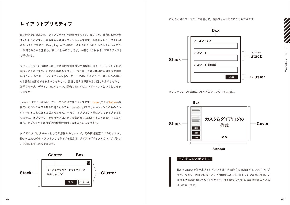 8845musign's tweet image. お待たせしました。日本語版『Every Layout』11月発売です。

 CSSを「書く」から「その特性をうまく利用して設計する」へステップアップできる一冊です。レイアウトはブラウザに「任せて」しまいましょう。 

Webのレイアウトに携わるすべての方に！ 
amazon.co.jp/dp/486246517X

#everylayout_ja
