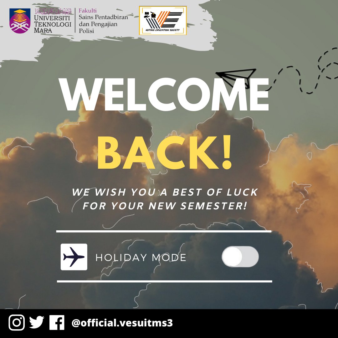 VESUitmS3's tweet photo. Mengambil satu petikan dari Richard Feynman, "Study hard what interests you the most in the most undisciplined, irreverent and original manner possible." Selamat maju jaya untuk semua buat semester ODL kali ini! https://t.co/XSXHqEdPz9