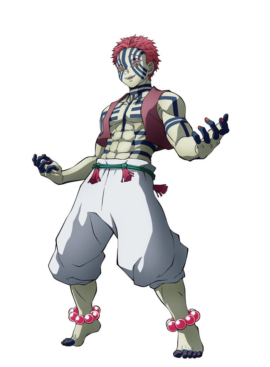 незуко демон в полный рост. Akaza клинок рассекающий демонов. Himejima клинок рассекающий демонов. крд в полный рост. елана атака титанов рост.