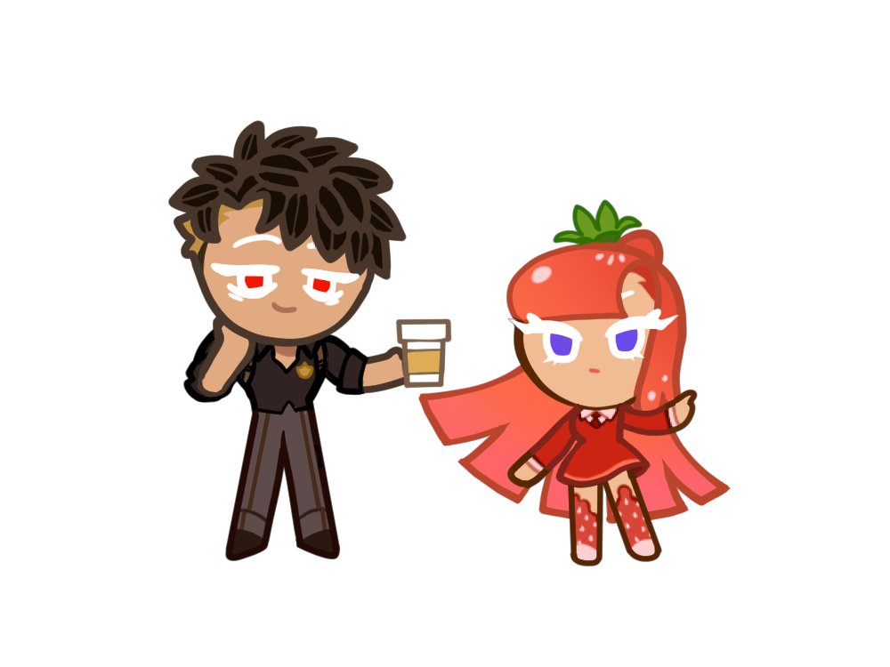 recoquestion's tweet photo. #キミガシネ #yttd #cookierun 

Cold Brew Coffee Cop + Strawberry Jam Schoolgirl
☕️ Keiji Cookie and Sara Cookie🍓 https://t.co/IGiepJPXBc