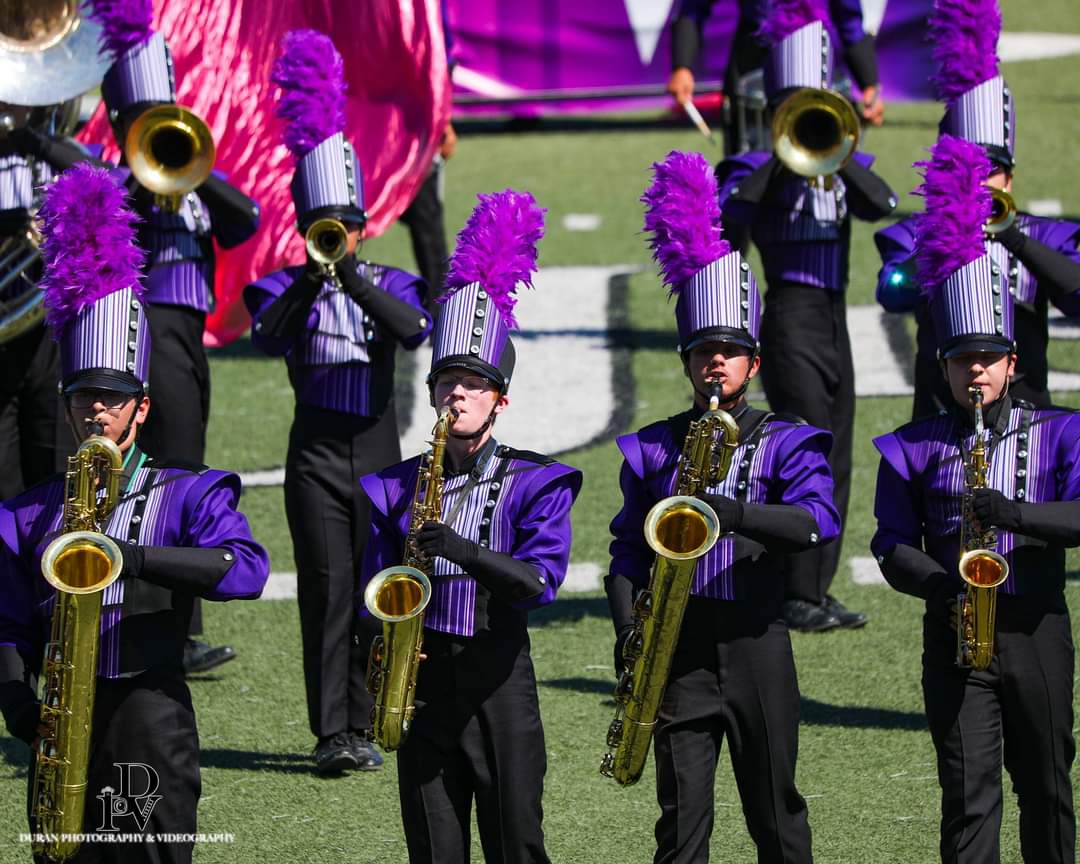 JulietaGorge's tweet photo. 2021 US Bands Yamaha Cup Prelims Results 💜

- Group III Class Champion
- Best Colorguard 
- Best Visual
- Best Overall Effect

Ranked 4th Place Overall In Prelims! https://t.co/ub9JyX6Hcs https://t.co/geIxONorhx