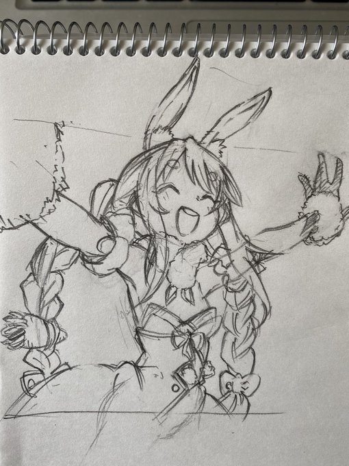 【#おはクロ 103日目】
肋兵器先生の模写ー!
クロッキー帳で下描き、iPhoneで線画!間に合わなかった😭
全ての線の抜き方が雰囲気を作っていて、自分は絶対繋げてしまう所をあえて描かずに勢いとふんわり感を両立しててしゅげーってなったわ…
アーカイブ121回こちら!

https://t.co/8OYh3QeD64 