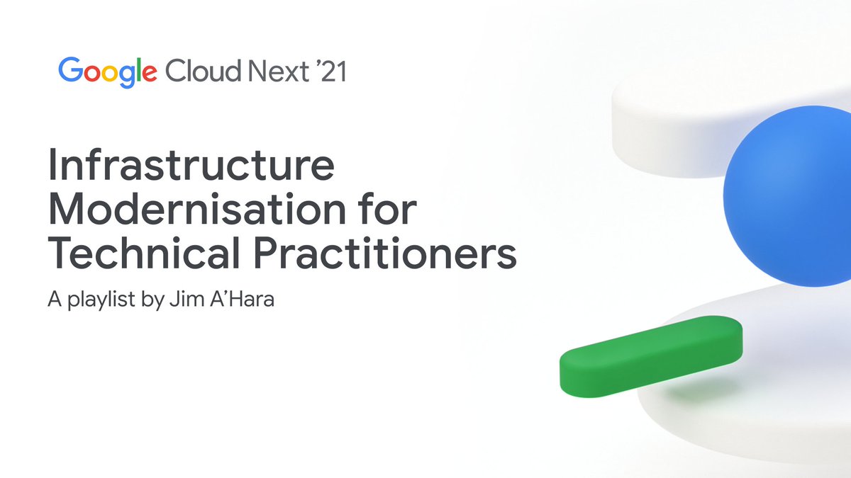 GoogleCloud_ID's tweet image. Segera hadir di #GoogleCloudNext: Sesi yang didedikasikan untuk semua praktisi teknis #infrastructuremodernisation. Dapatkan cuplikan sesi terbaik yang tidak boleh dilewatkan dengan playlist yang dibuat oleh APAC Tech Practice Lead kami, Jim A&apos;Hara 👉 goo.gle/3lh9rvH