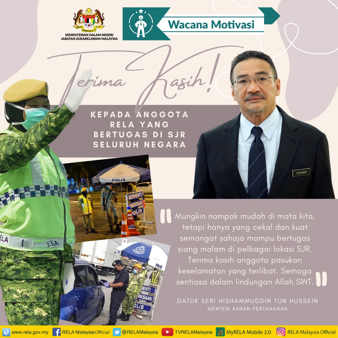 𝑾𝒂𝒄𝒂𝒏𝒂 𝑴𝒐𝒕𝒊𝒗𝒂𝒔𝒊 : 
" Terima Kasih! "

<a href="/KDNPUTRAJAYA/">KDN🇲🇾</a> 
<a href="/dhzhamzah/">Hamzah</a> 
<a href="/IsmailSaid087/">DS Dr. Ismail Mohamed Said</a> 
<a href="/jonathanyasin/">jonathan yasin</a> 
<a href="/wandahlan/">Wan Ahmad Dahlan</a> 
<a href="/yahyakgc/">Yahya Sulaiman</a> 
<a href="/SazaliZin/">Mohd Sazali Mohd Zin</a>