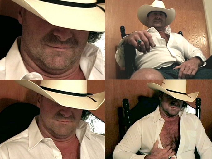 Musclebear Cowboy Daddy VIEW HIS DAILY NUDIST POSTS of himself on his page at https://t.co/oAwhABJ0gw