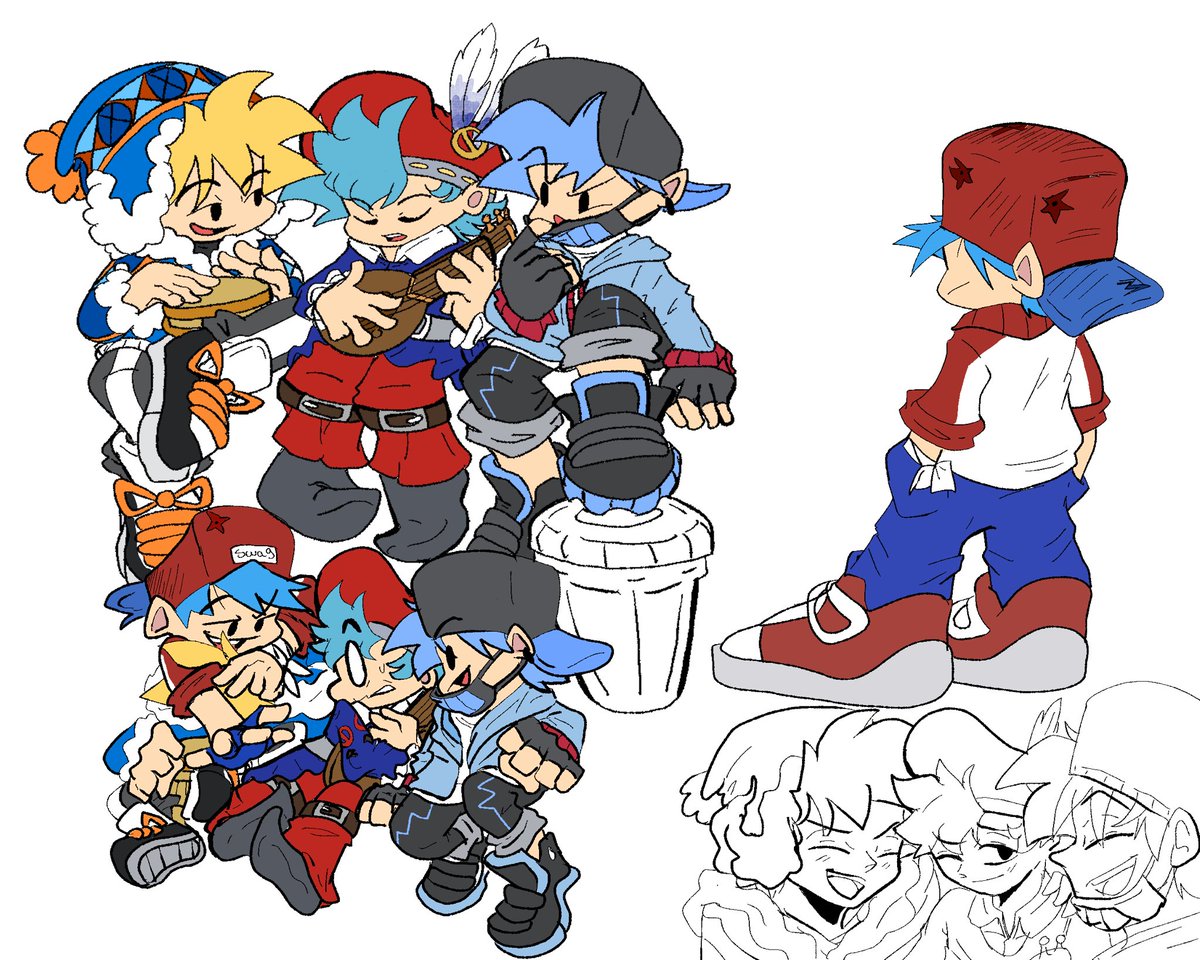 vsFantasyMod's tweet image. Oops, we've been a little quiet in here! Our team is working hard on making a trailer for this mod! Up until then have some art of the homies - 🦊 ( @Joifoxx )

#Fridaynightfantasy #FNFracing #fnfspraypaint #FNF #fridaynightfunkin #fnfmod