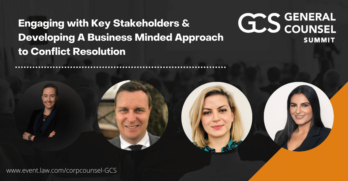CounselLegal's tweet photo. Join us next Tuesday, 19th October as Elizabeth Watson, @CongaHQ, Nicholas Sedgwick, @thalesgroup, Leila Golchin @PepsiCo &amp; Cassandra Tadros, @ProcterGamble provide best practices for working effectively with stakeholders

Register here: https://t.co/1MXZbNgDeH

#thegcs https://t.co/9LEYcAOePt