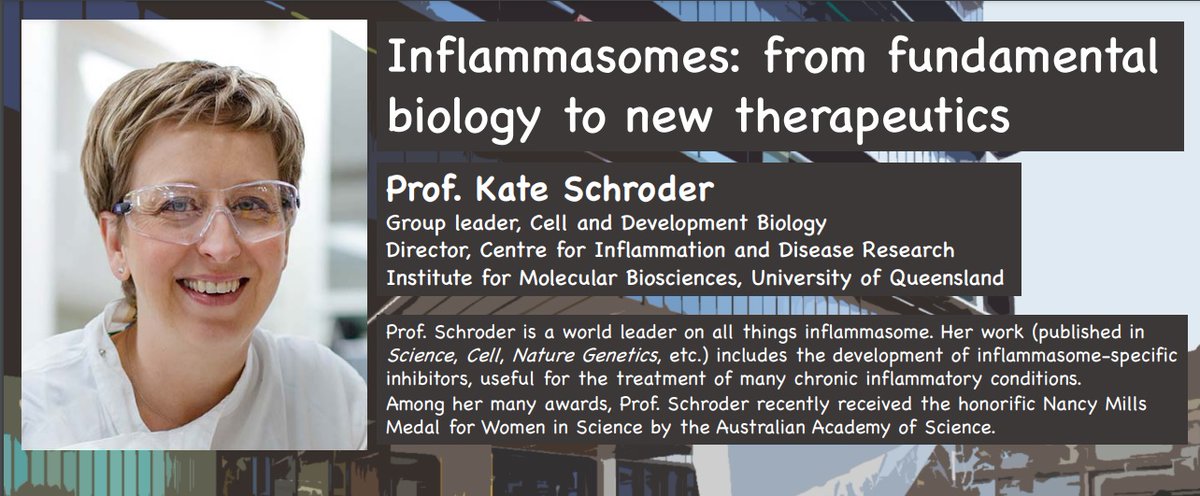Dr. Kim OāSullivan (@kim_m_os) on Twitter photo Awesome guest speaker for this weeks <a href="/MonashCID/">MonashCID</a> seminar-we have Prof. Kate Schroder presenting on all things inflammasome. Join us tomorrow at 12pm Melbourne time. Non-CID members can DM for zoom link! <a href="/inflammasomelab/">Inflammasome Lab</a> <a href="/SCSMonash/">Monash University School of Clinical Sciences</a> <a href="/Monash_FMNHS/">Monash Medicine, Nursing and Health Sciences</a> <a href="/CiiiD_Hudson/">CiiiD Hudson</a> Awesome guest speaker for this weeks <a href="/MonashCID/">MonashCID</a> seminar-we have Prof. Kate Schroder presenting on all things inflammasome. Join us tomorrow at 12pm Melbourne time. Non-CID members can DM for zoom link! <a href="/inflammasomelab/">Inflammasome Lab</a> <a href="/SCSMonash/">Monash University School of Clinical Sciences</a> <a href="/Monash_FMNHS/">Monash Medicine, Nursing and Health Sciences</a> <a href="/CiiiD_Hudson/">CiiiD Hudson</a>