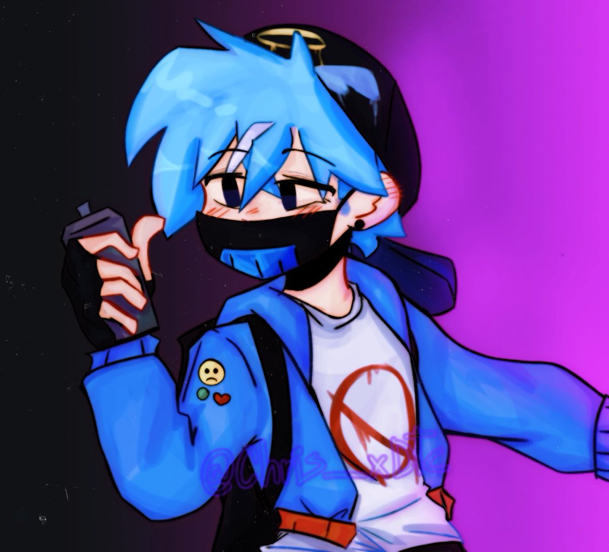 chris_xDTc's tweet photo. Olaaa nwn les doy un dibujo q hice uwu #FNFSprayPaint #fnfmod #fnf #fridaynightfunkin #fridaynightfunkinfanart @FnfSprayPaint https://t.co/lZLF661uQF