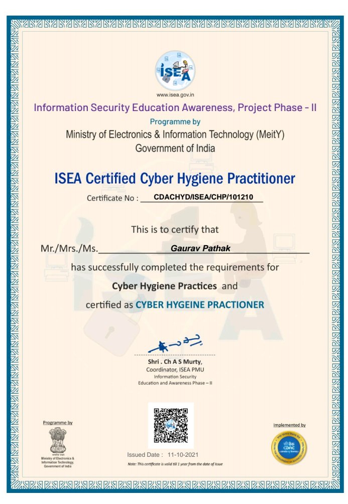 GP_gauravpathak's tweet photo. @InfoSecAwa #infosec #CybersecurityAwarenessMonth https://t.co/GfKJeELrJc