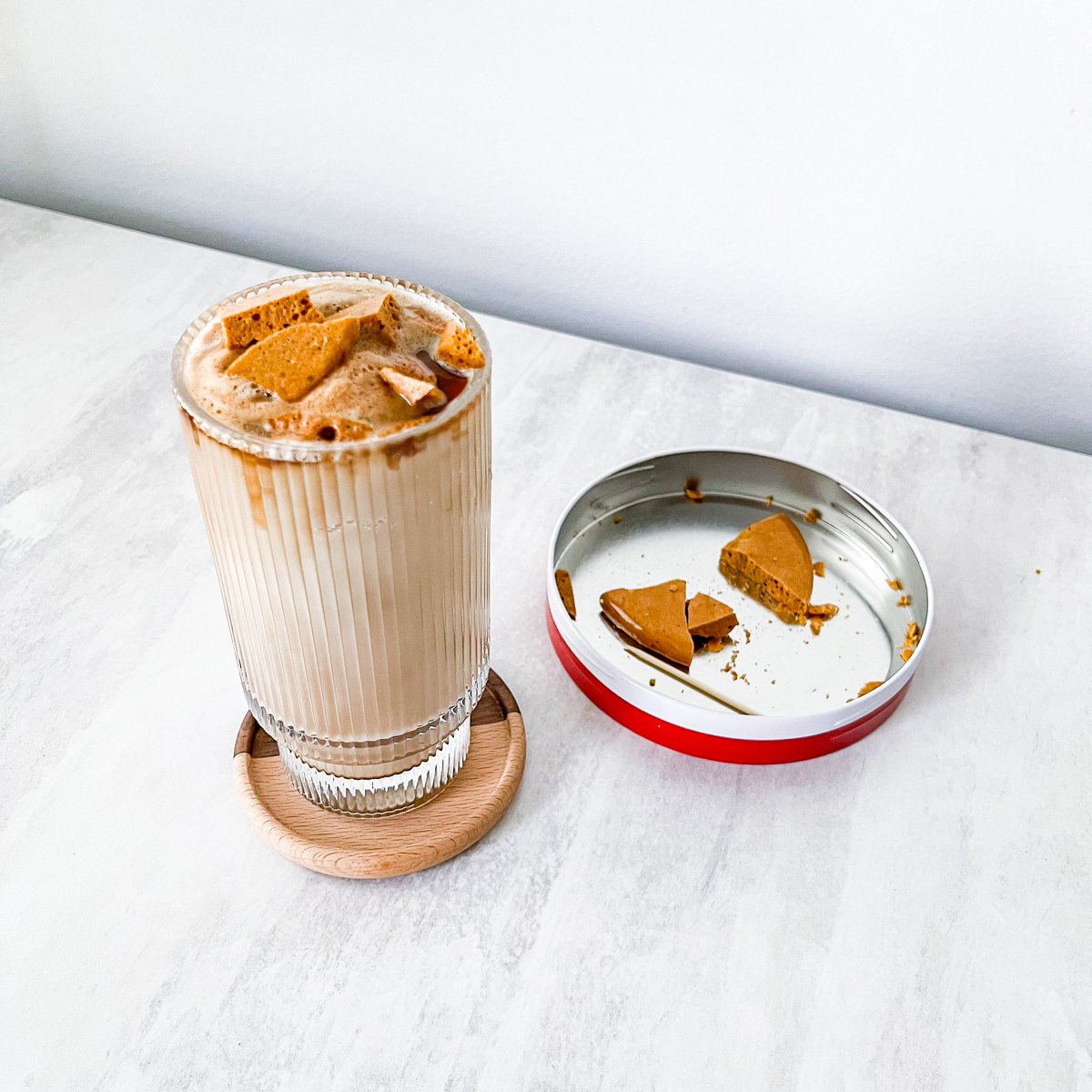 instanomss's tweet photo. ○ △ ▢ wanna play a game? How about a honeycomb toffee Dalgona Latte? ☕️ 

Tag your teammate 👇👇👇☕️🤎🙌🏻

https://t.co/Nzi0vLfISG

#instanomss #squidgame #squidgameedit #dalgonalatte #coffeetime #coffeelover #coffeeaddict #coffeegram   #honeycomb #coffeelovers #SquidGame #yvr https://t.co/415XmrmGVT
