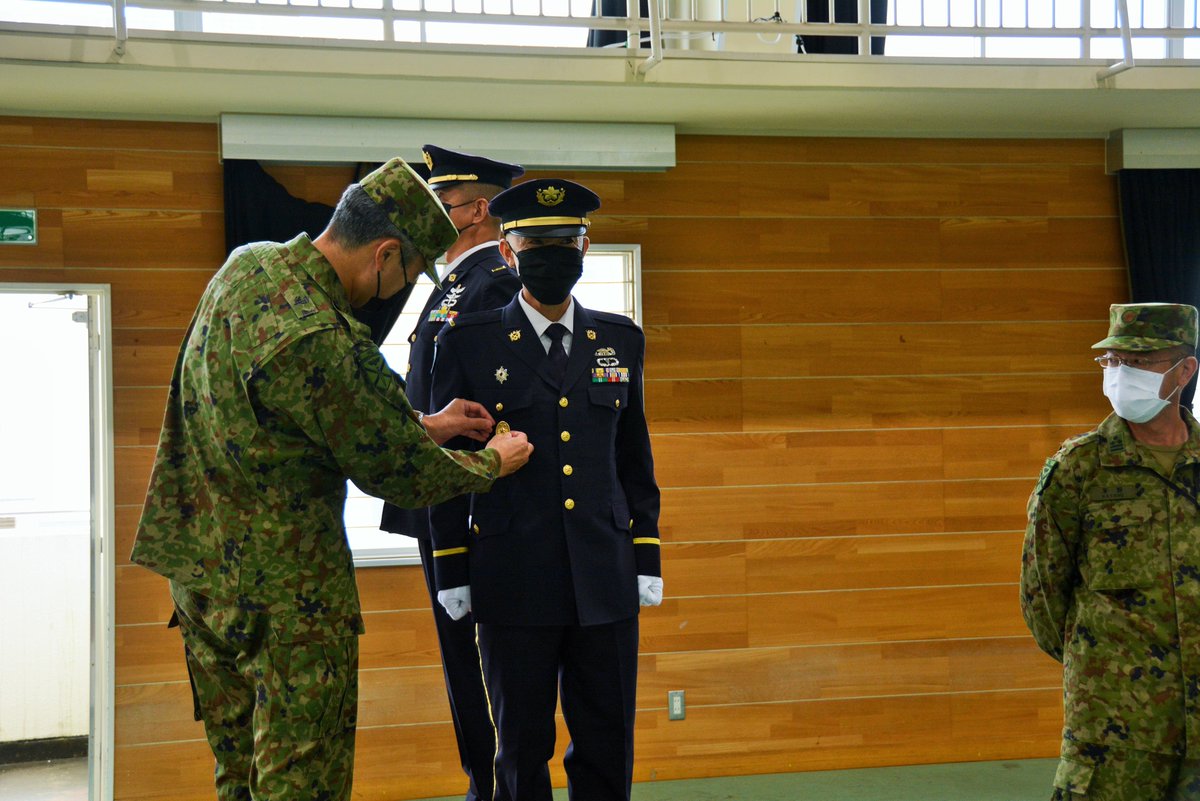 第3代最先任上級曹長就任】 令和3年10月1日、第3代最先任上級