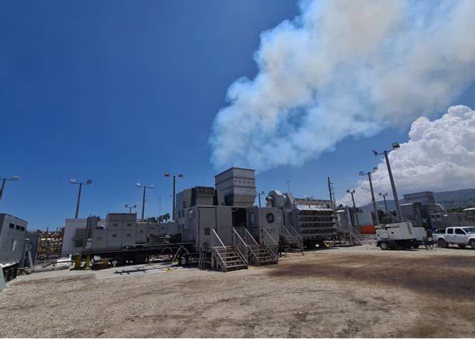 calixev's tweet image. Avec la nouvelle centrale de carrefour qui produit 25 MW (une turbine en marche), l’@EDH_Officiel dispose de 106 MW ce soir (10 Octobre 2021)  pour alimenter la région métropolitaine de Port-au-Prince.