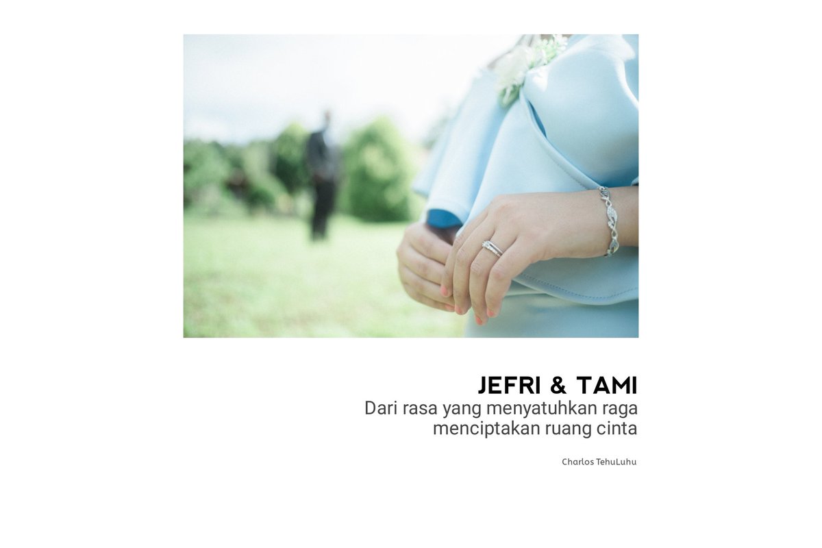tehuluhu's tweet photo. #Weddings #Prewedd #WeddingAmbon #PreweddingAmbon #WeddingMaluku #PreweddingMaluku
-
INSTAGRAM : Charlos.TehuLuhu | TehuLuhu https://t.co/cSK1XgHLfo