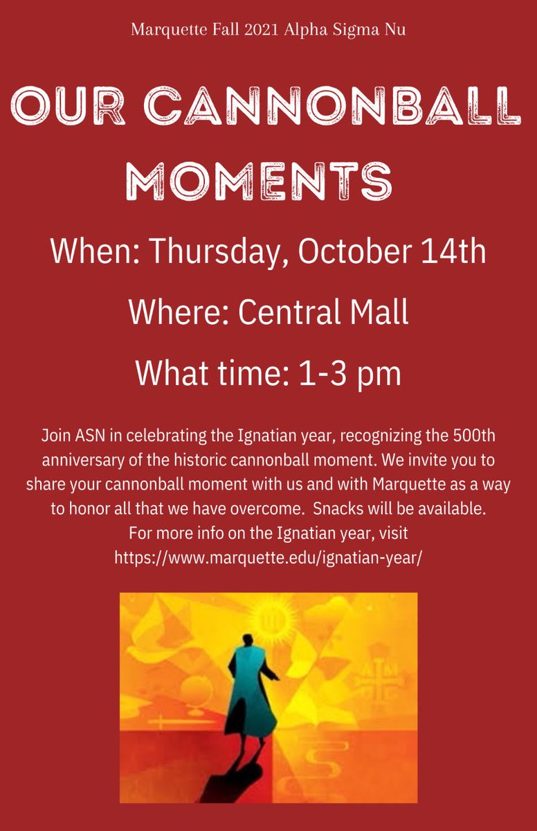 Happy ASN week! We invite you to join us for 2 awesome events this week.

The link to sign up for our blood drive event in partnership with Versiti will be in our bio. We also can’t wait to see you at our cannonball event.

More info for both events will be in your MU email!