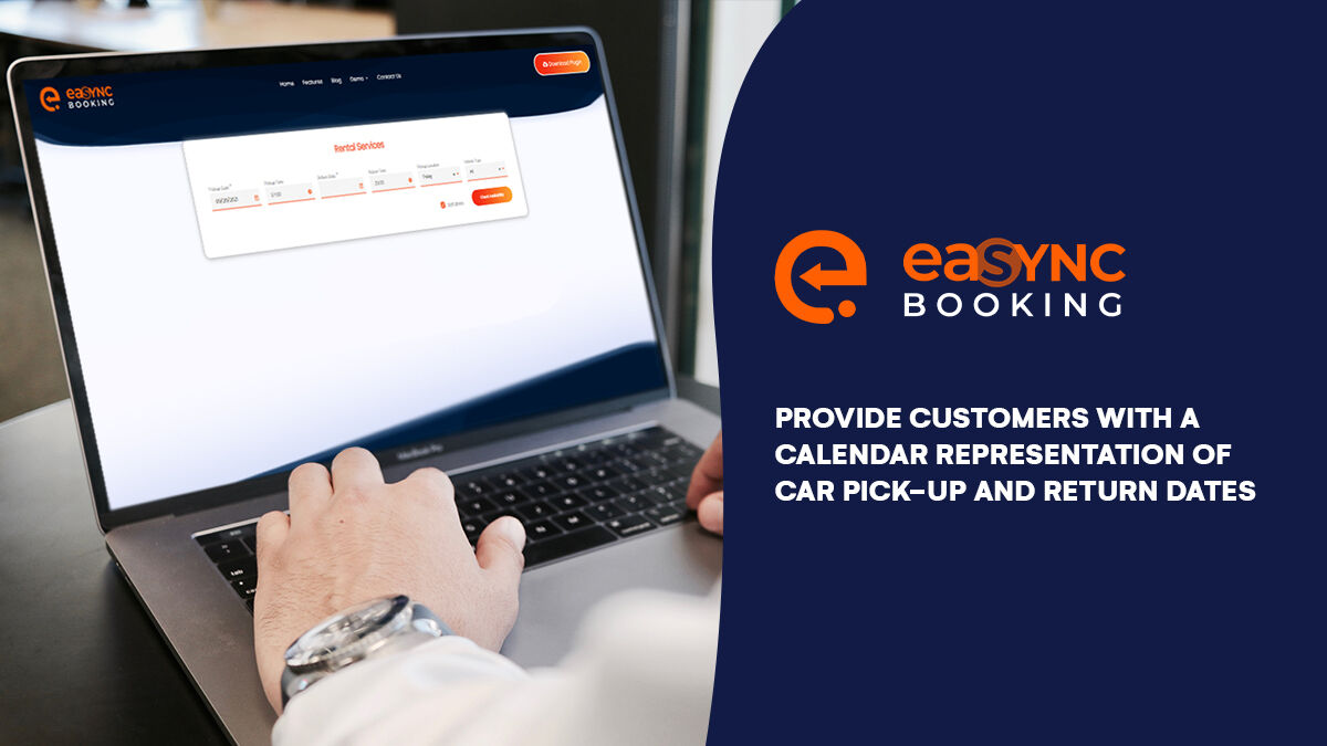 Do you need a plugin for your car rental website that allows users to view through a calendar representation their chosen vehicle's pick-up and return dates?

Try the eaSYNC car rental plugin here: bit.ly/3ESlPKB

#easyncbooking #carrentalbooking #carrentalplugin