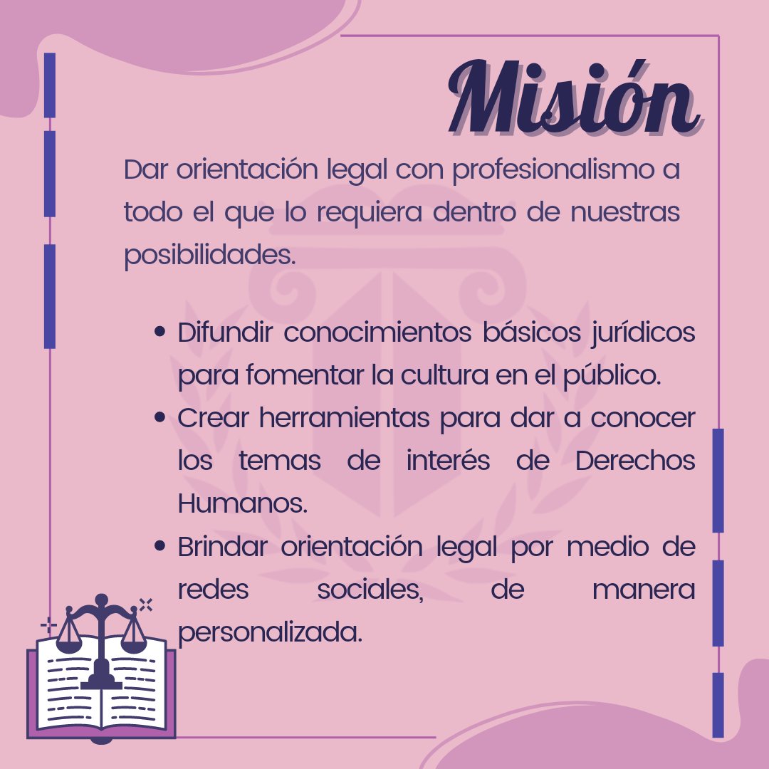 serend_bts's tweet photo. ¡Hoy queremos presentarnos! SERENDIPITY es el centro de orientación legal de Be The Seed, un equipo de profisionistas en el ámbito del DERECHO y los DERECHOS HUMANOS conformado por 7 profesionales. ⚖️💜 https://t.co/5jPi9dIFjU