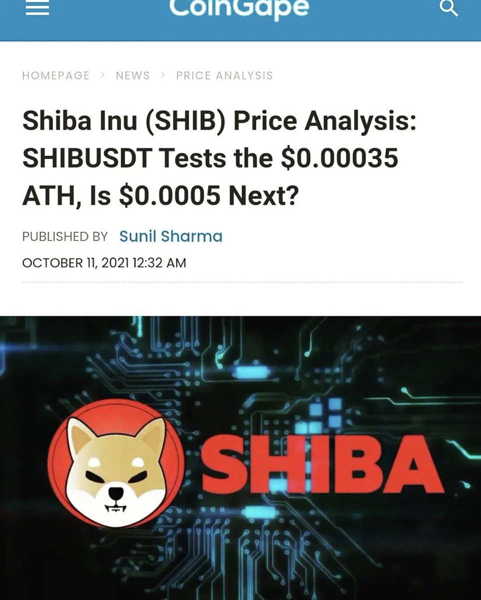 Shiba2adollar's tweet photo. This is why you #hodl 
🚀🚀🚀🚀🚀❤️❤️❤️
#shib #SHIB #shiba #shibainu #SHIBARMY #ShibaCoin #shibarium #shibcoin #ShibaInuHodler #Crypto #cryptocurrencies #cryptotwitter #Cryptos #cryptotrading #CryptoNewsArabs #cryptonewsdaily #HODLers #HODLing https://t.co/QuoUuH1P7k