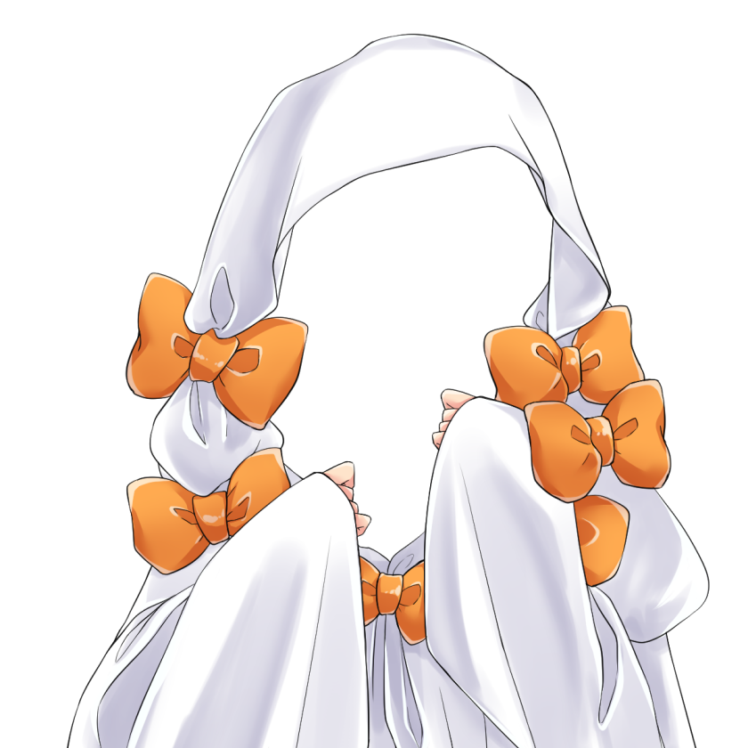 Vtuberさん向けのお着換えパーツです！ ハロウィンに向けて、リボン